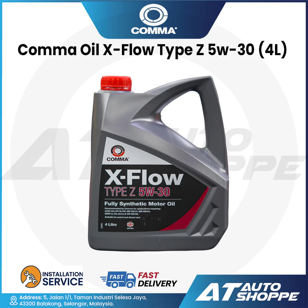 Comma Oil X-Flow Type Z 5W30 Advanced Fully Synthetic Engine Oil (4L)