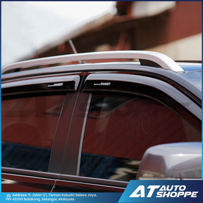 Door Visor Ford Ranger Next Gen 2023 T9 XL XLT XLT+ Wildtrak Platinum Raptor