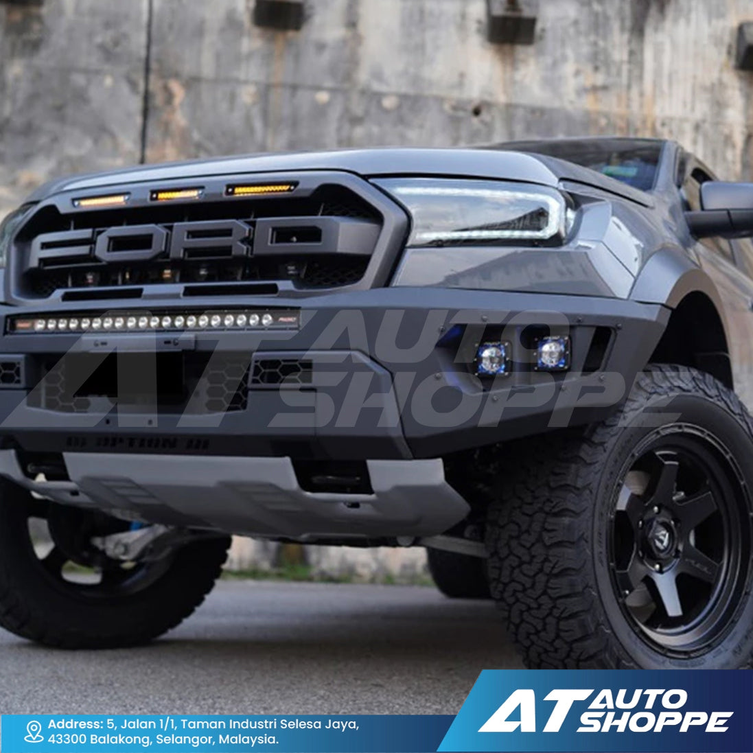 F-Sport Grille Amber Lights Led For Ford Ranger