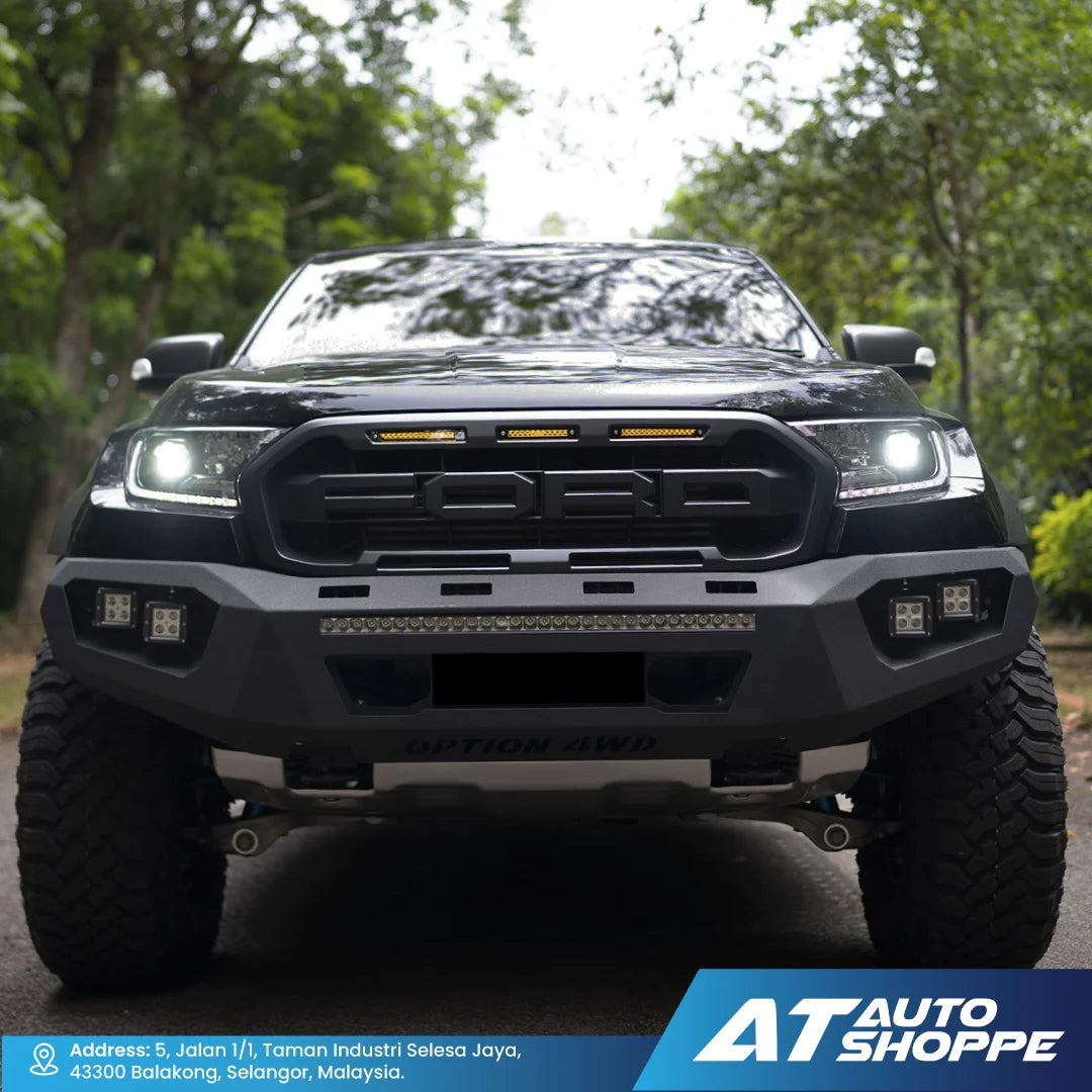 F-Sport Grille LED Light Amber For Ford Ranger Raptor 2019-2021 2.0 Bi-Turbo
