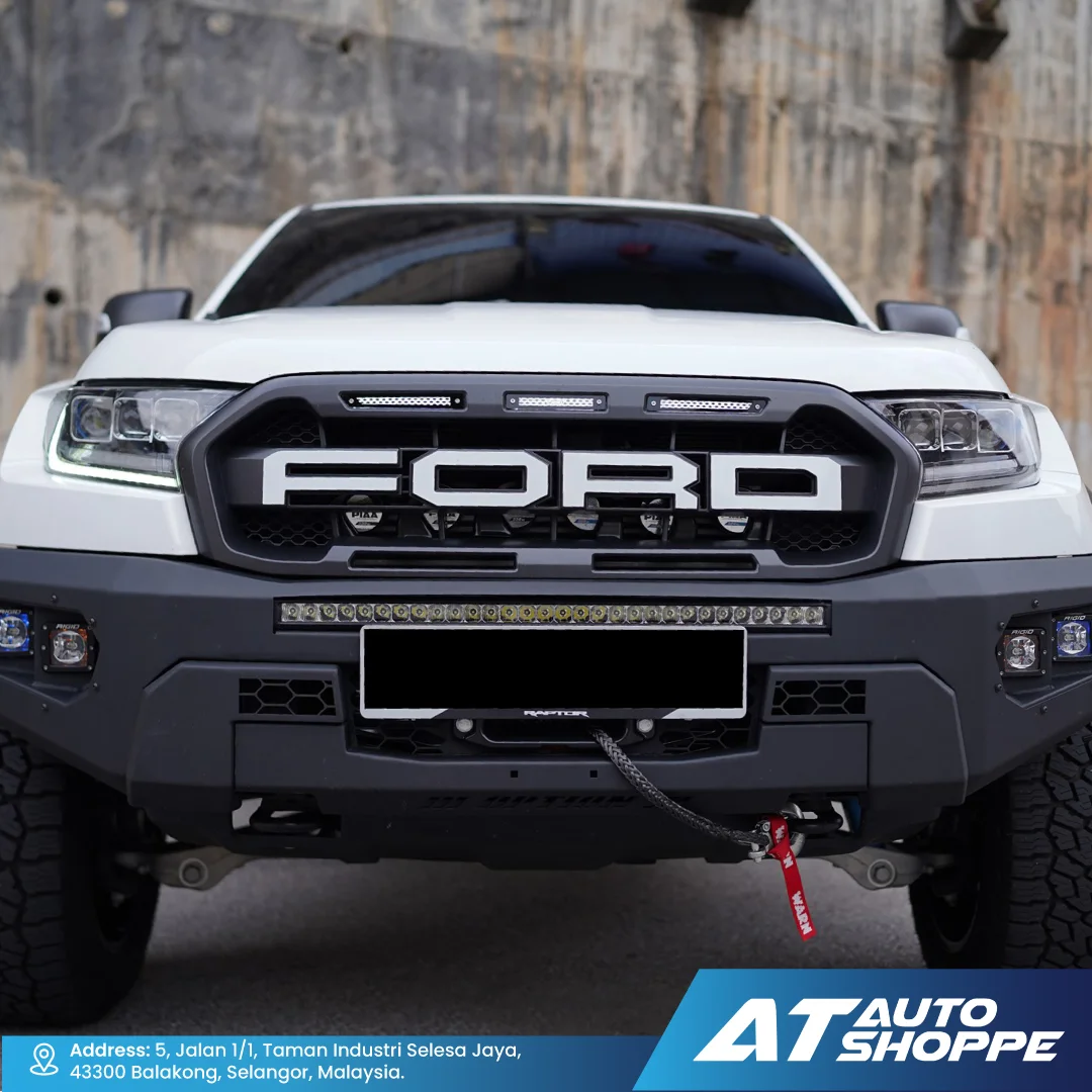 F-Sport Grille LED Light Amber For Ford Ranger Raptor 2019-2021 2.0 Bi-Turbo