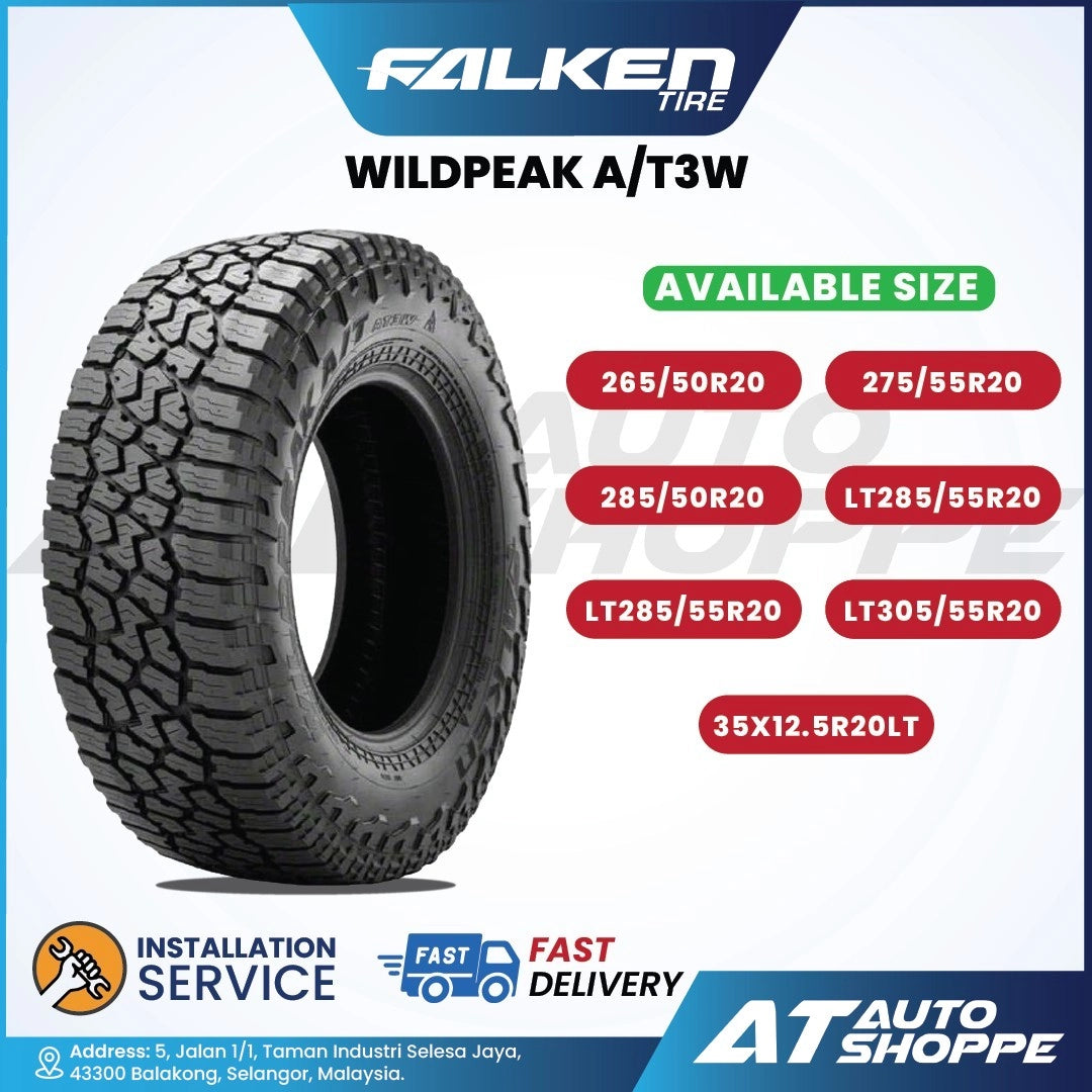 Falken Wildpeak AT3W 20" Tyre (1 Piece)