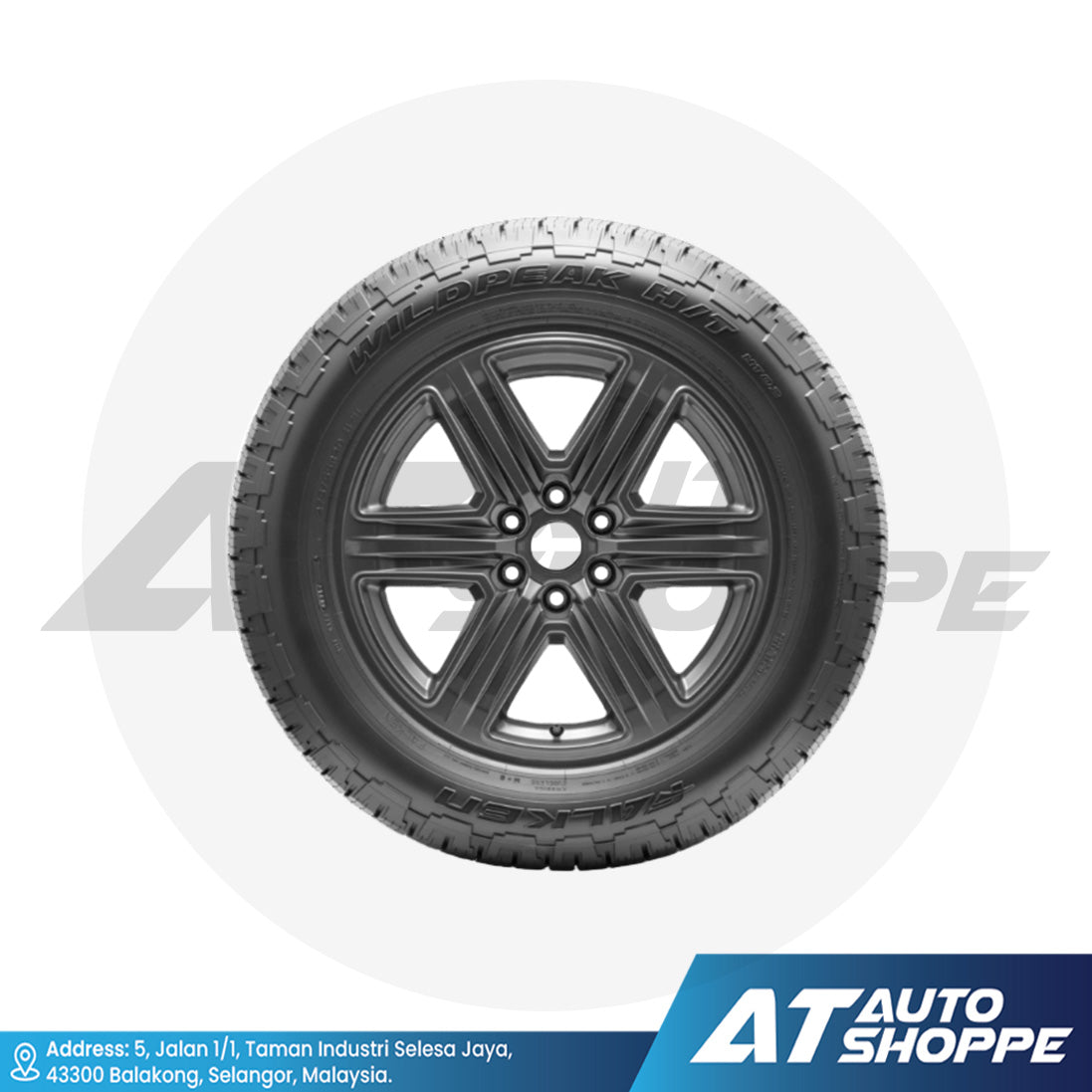 Falken Wildpeak H/T02 18in 265/60R18 & 265/65R18 Highway Terrain Tyre (1 Piece)