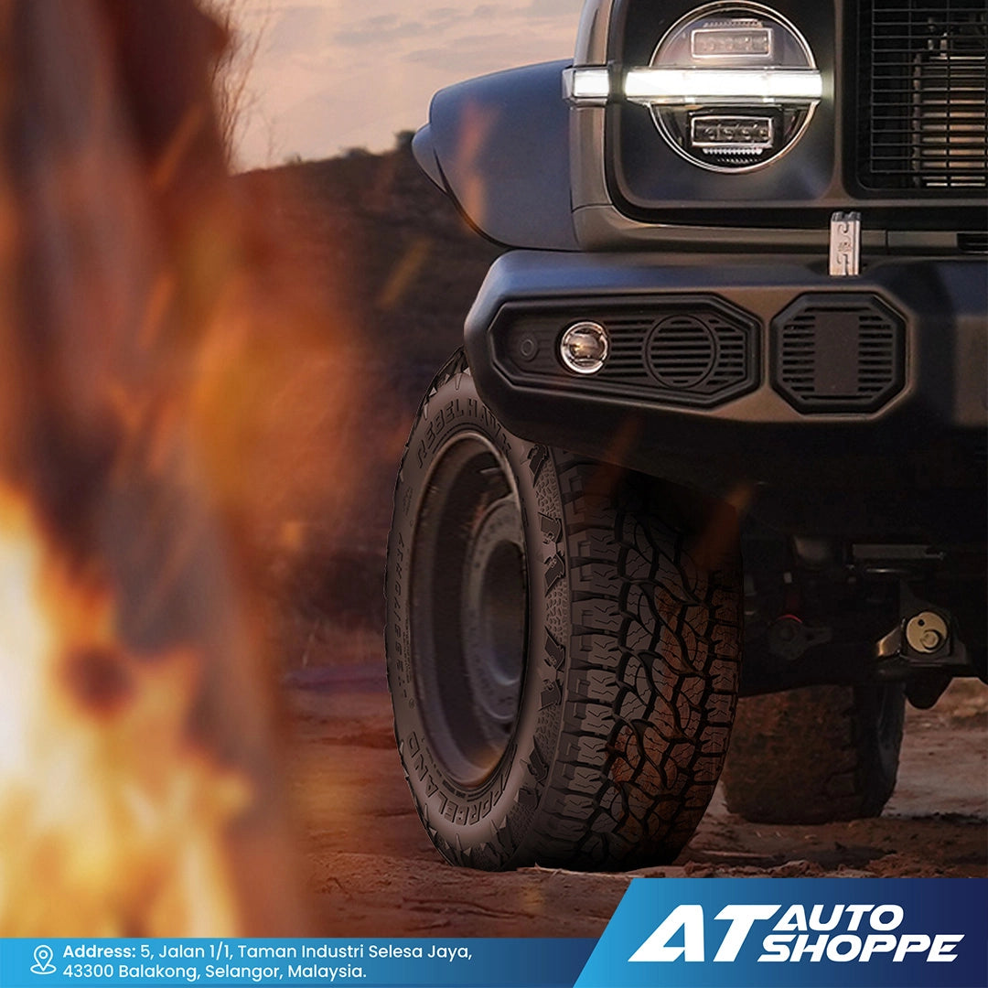 Forceland Rebel Hawk A/T All Terrain Tyre 245/70R16 265/65R17