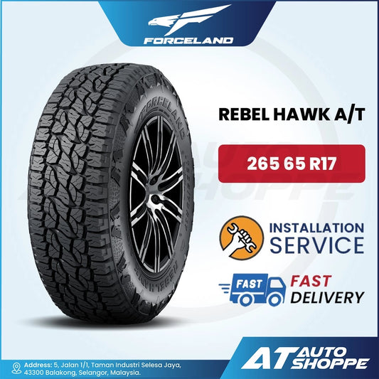 Forceland Rebel Hawk A/T All Terrain Tyre 245/70R16 265/65R17