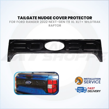 Ford Ranger Next Gen T9 2022-Current ABS Black Exterior Guard Covers