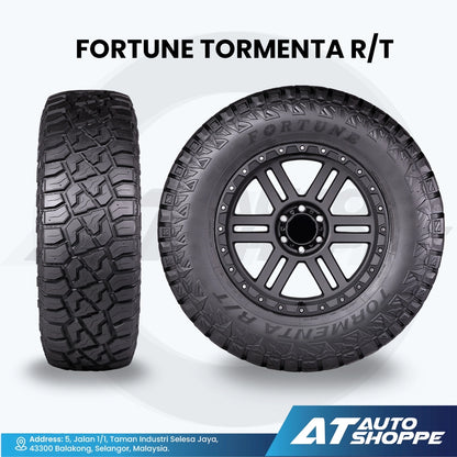 Fortune Tormenta R/T Rugged Terrain Tyre LT 265/60R18 LT285/60R18 (1 Tire)
