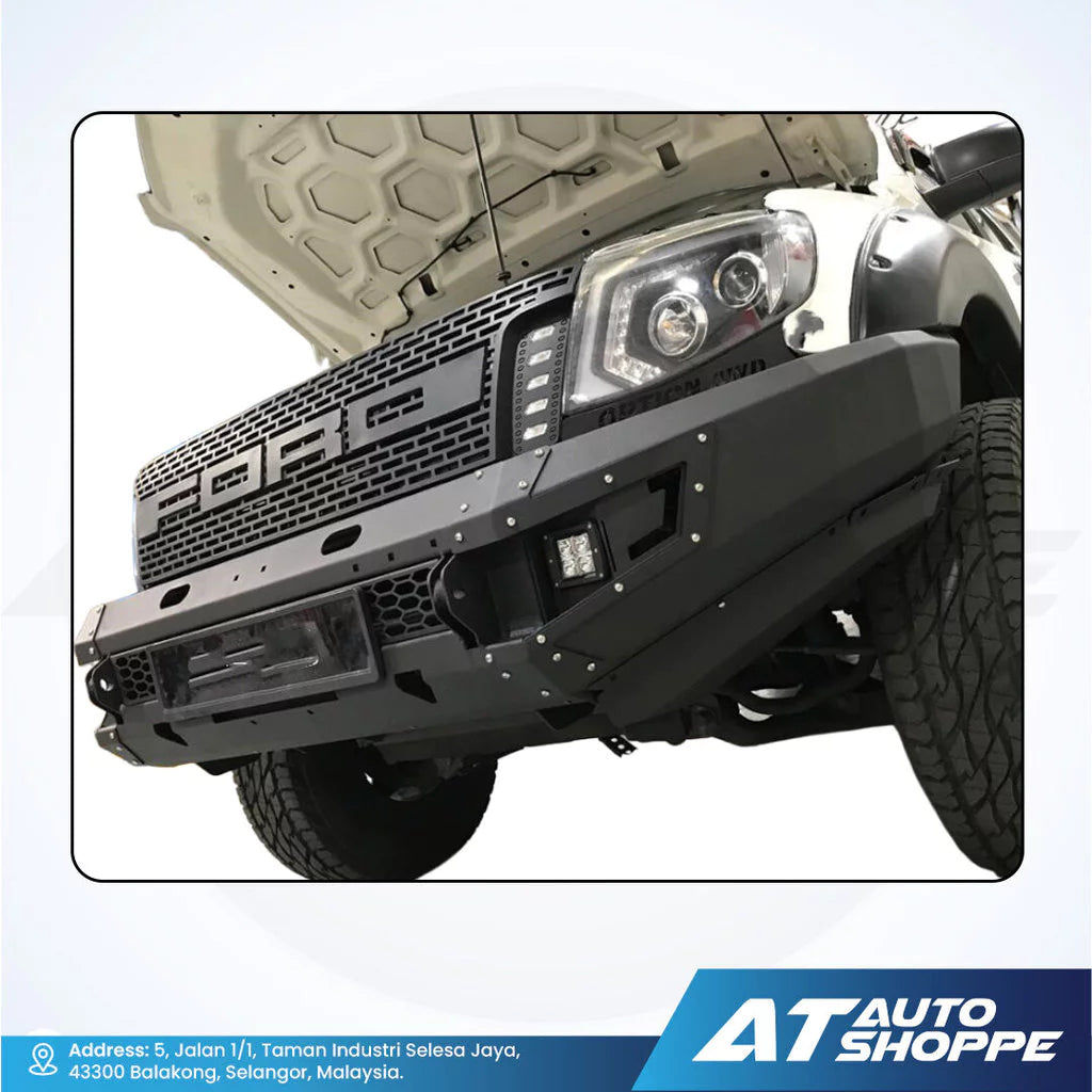 Front Grille with Daylight for Ford Ranger T6 (2012–2015)
