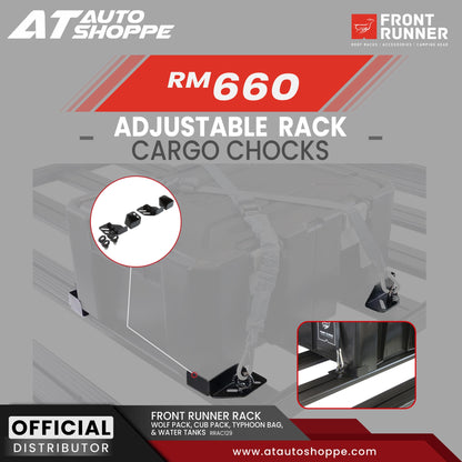 Front Runner Adjustable Rack Cargo Chocks