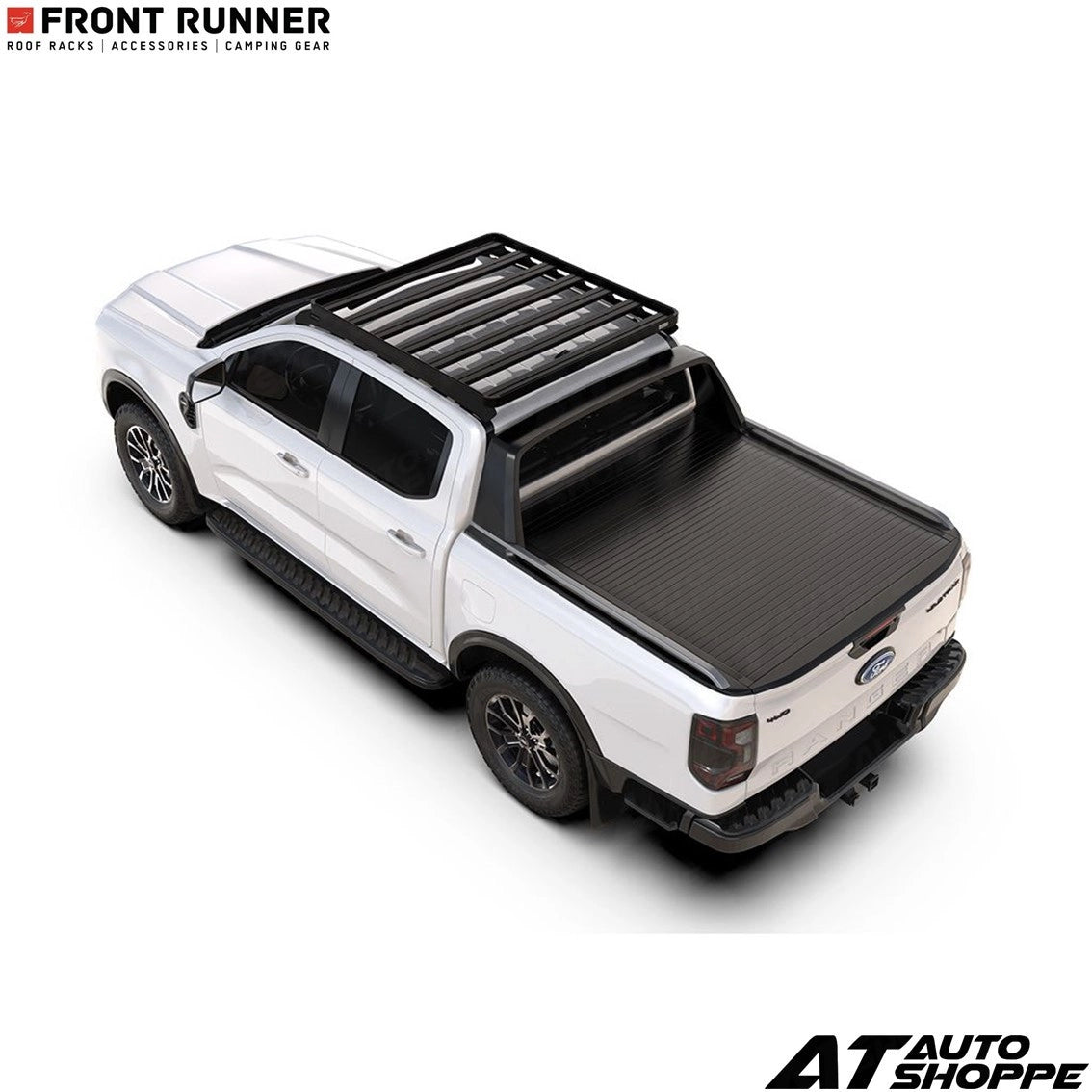 Front Runner Ford Ranger Next Gen T9 XL XLT Wildtrak Raptor (2022-CURRENT) Slimline II Roof Rack Kit (KRFR013T)