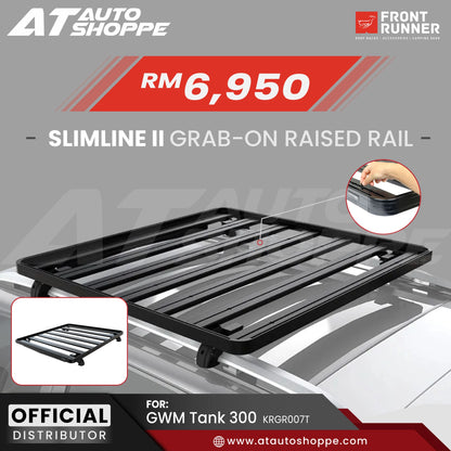 Front Runner Grab-On Raised Rail Slimline II Kit (KRGR007T)