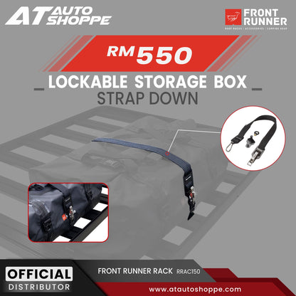 Front Runner Lockable Storage Box Strap Down (RRAC150)