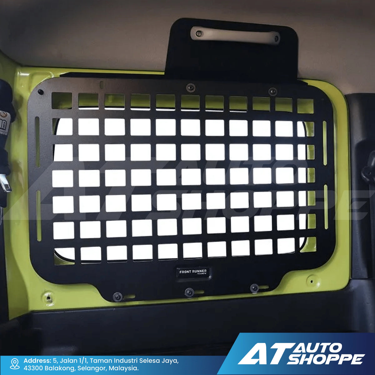Front Runner Rear Window Molle Panel Suzuki Jimny (2018-Current) JB74 (VACC121)