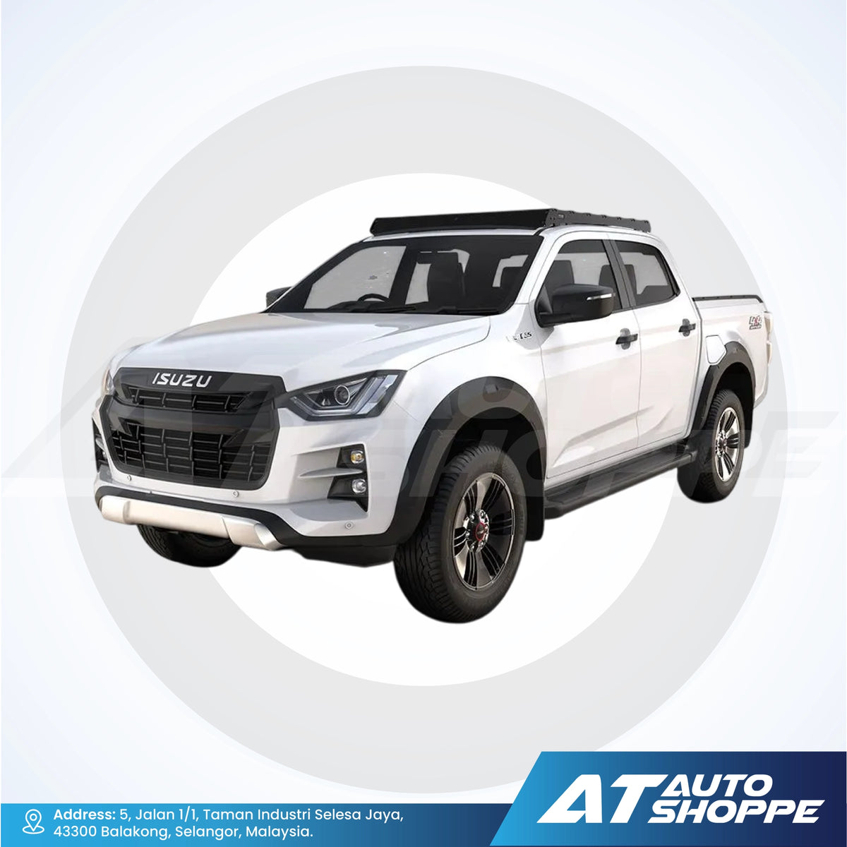 Front Runner Slimsport Roof Rack Kit For Isuzu D-Max / Mazda BT-50 (2020-Current) (KSID003T)