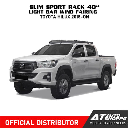 Front Runner Toyota Hilux (2015-CURRENT) Slimsport Rack 40" Light Bar Wind Fairing