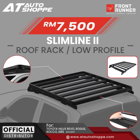 Front Runner Toyota Hilux Revo DC Slimline II Roof Rack Kit (2016-Current) (KRTH011T)