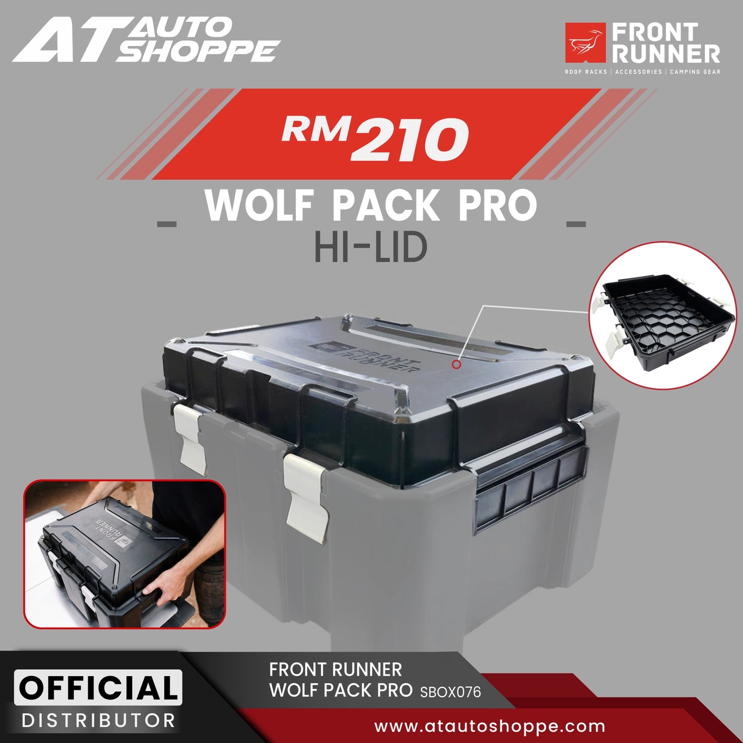Front Runner Wolf Pack Pro Hi-Lid