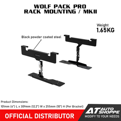 Front Runner Wolf Pack Pro Rack Mounting Bracket / MKII (RRAC257)