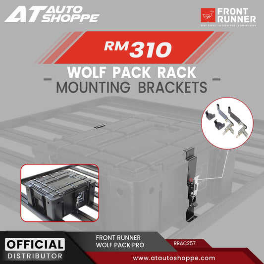 Front Runner Wolf Pack Rack Mounting Brackets (RRAC202)