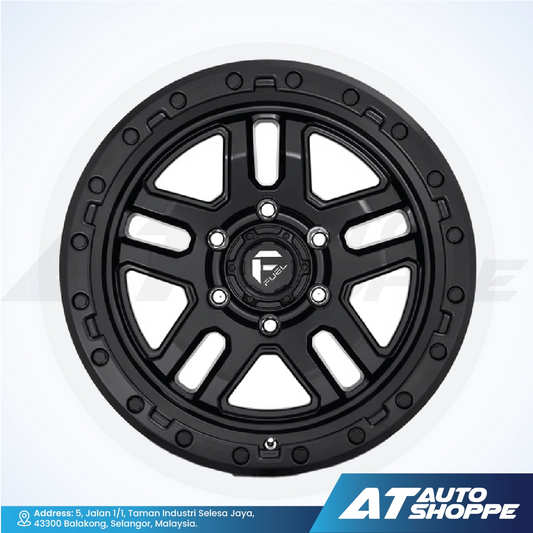 Fuel Off Road Ammo-Matte Black 17x9 ET-12 6x139.7 (1 Piece)