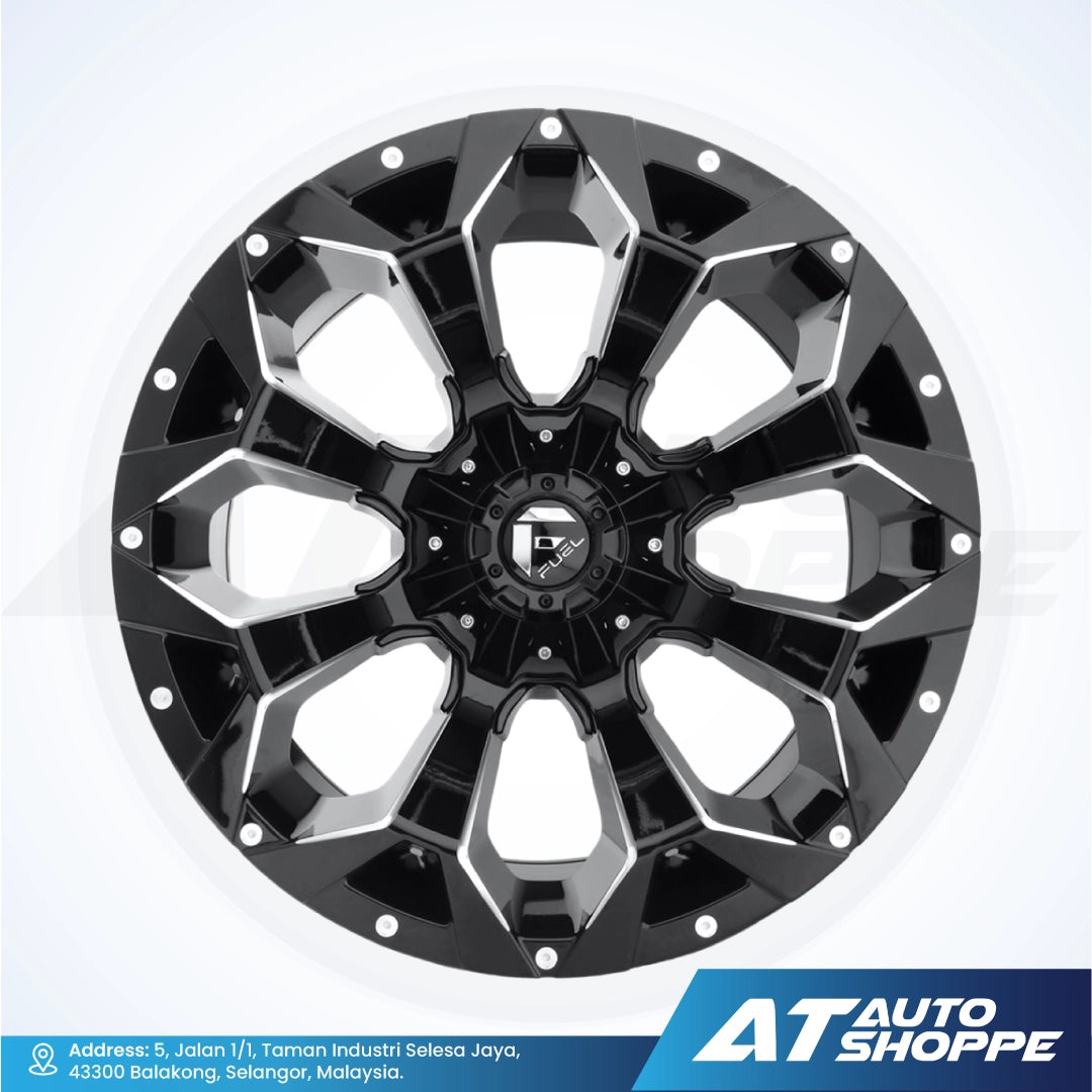 Fuel Off Road Assault-Matte Black Milled 20x10 ET-22 6x139.7 (1 Piece)