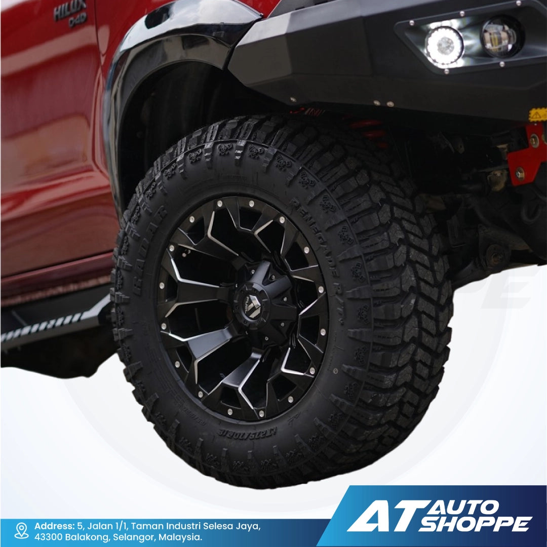 Fuel Off Road Assault-Matte Black Milled 20x10 ET-22 6x139.7 (1 Piece)