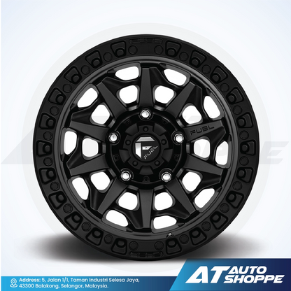 Fuel Off Road Covert-Matte Black 18X9J ET-12 5x127 (1 Piece)