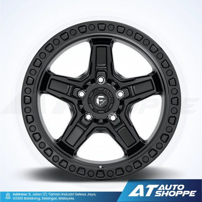 Fuel Off Road D697 Kicker-Matte Black 20X9 6X139.7 ET1 (1 Piece)