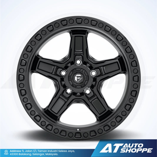 Fuel Off Road D697 Kicker-Matte Black 20X9 6X139.7 ET1 (1 Piece)