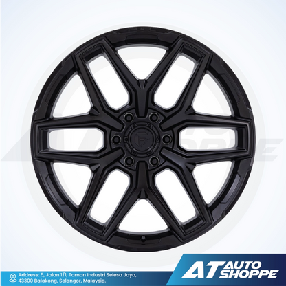 Fuel Off Road Flux-Matte Black 20x9 ET1 6x139.7 (1 piece)