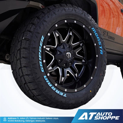Fuel Off Road Lethal-Matte Black Milled 20x10 ET-24 6x139.7 (1 Piece)