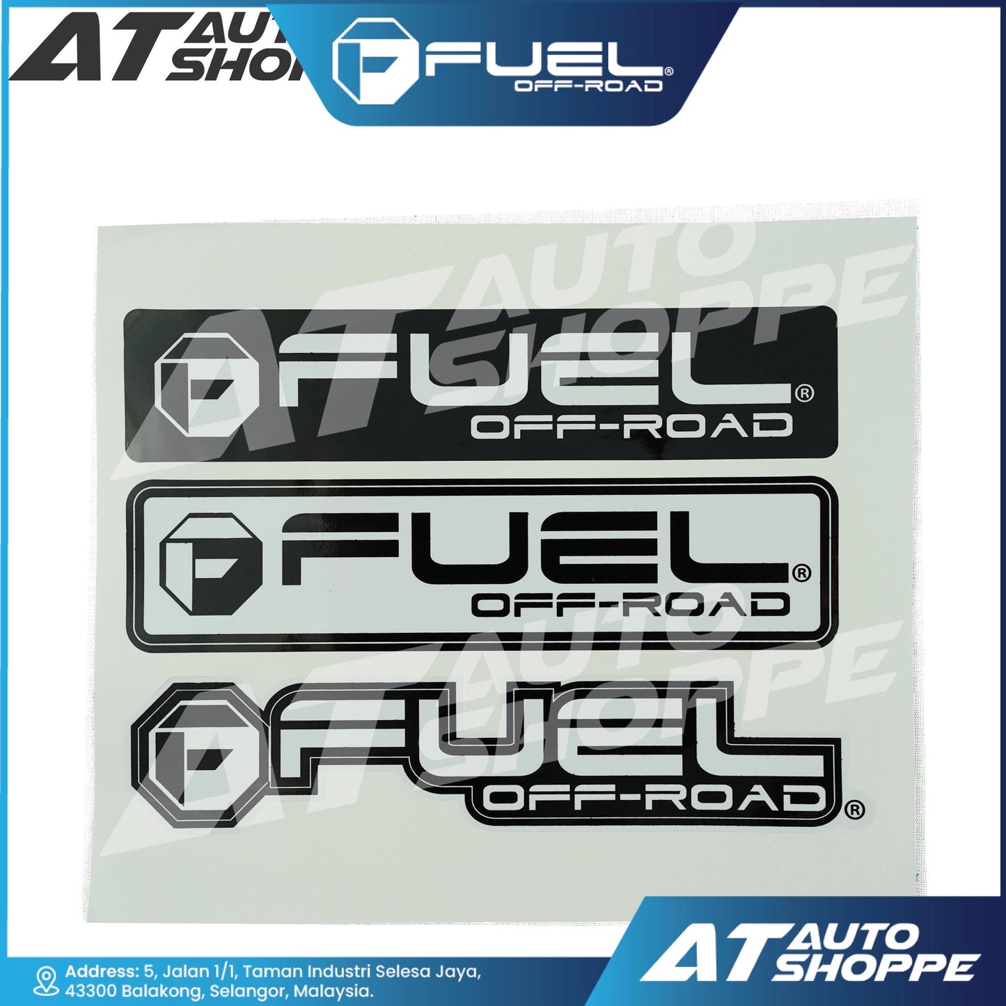 Fuel Off Road Logo Sticker