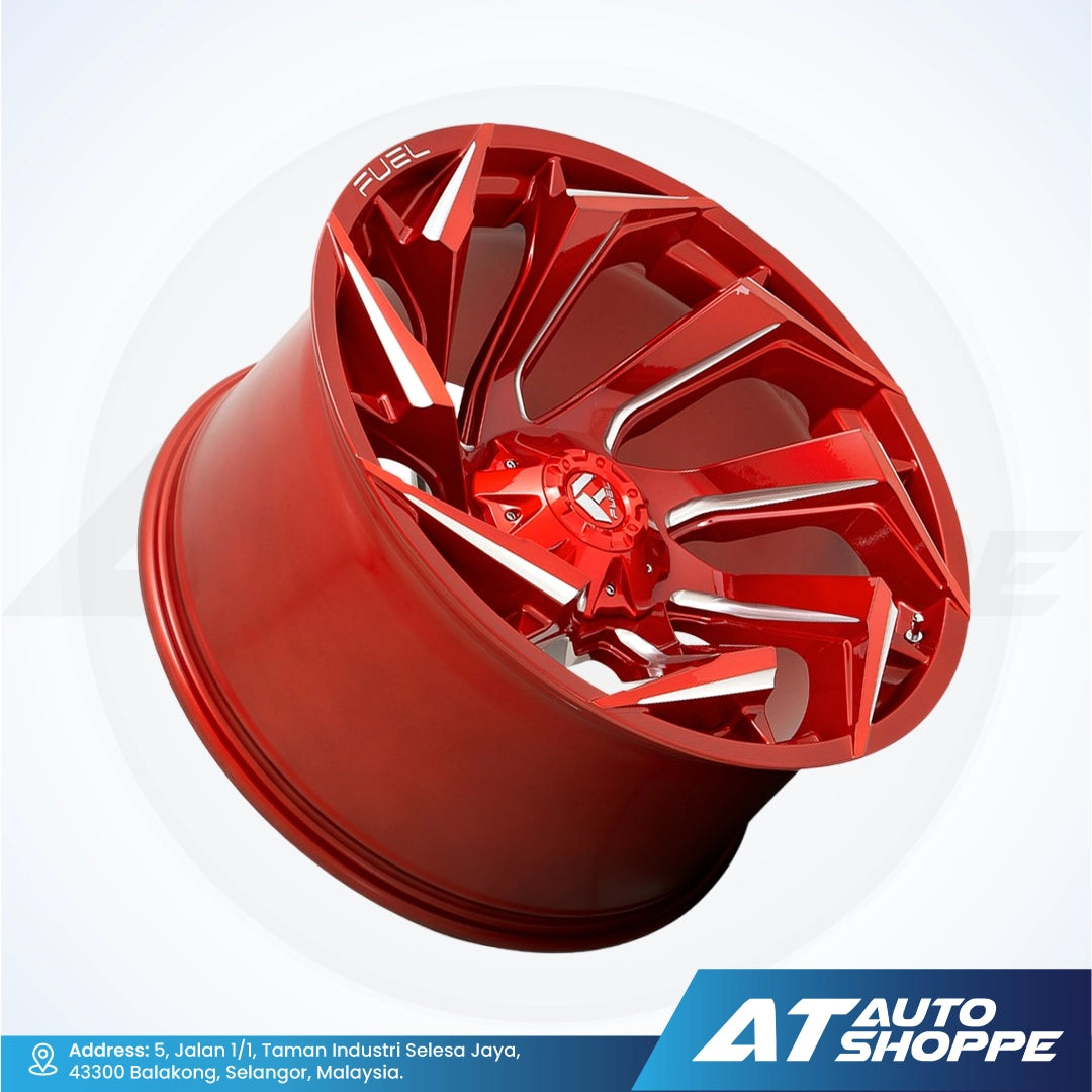 Fuel Off Road Reaction-Candy Red Milled 20x10 ET-18 6x139.7 (1 Piece)