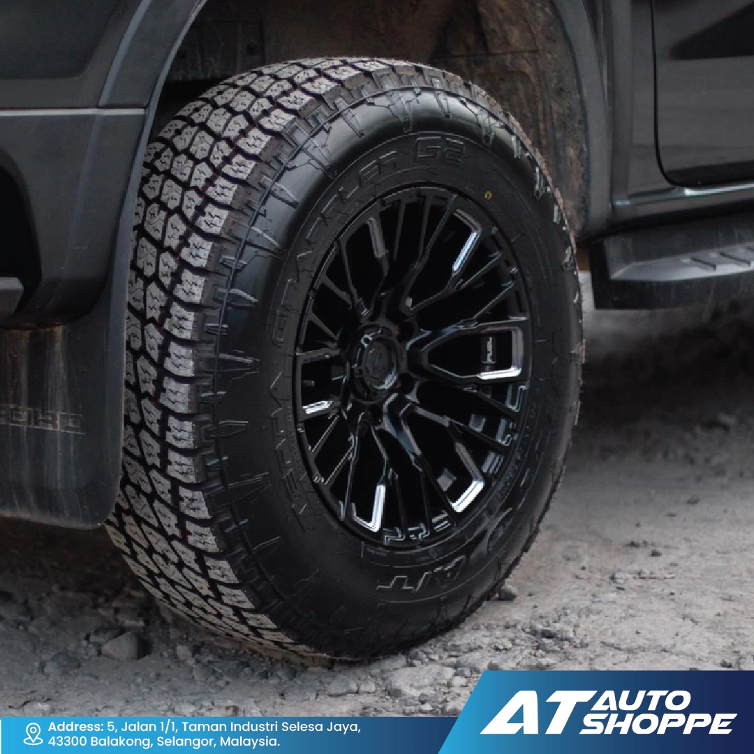 Fuel Off Road Rebar-Gloss Black Milled 17x9 ET1 6x139.7 (1 piece)