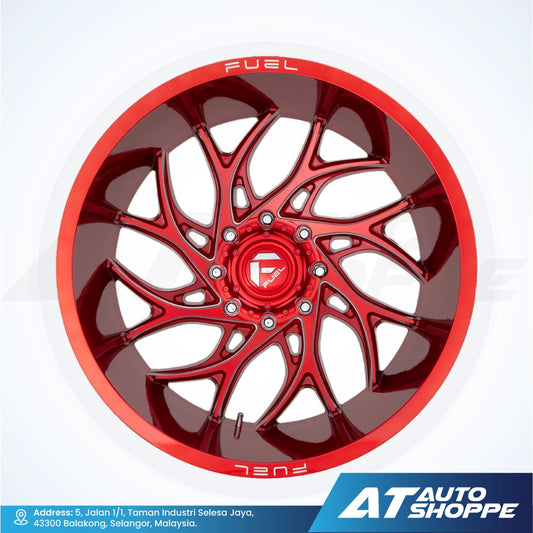 Fuel Off Road Runner-Candy Red Milled 20x10 ET-18 6x139.7 (1 Piece)