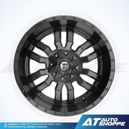 Fuel Off Road Sledge-Matte Black 20x9 5x137/5x150 ET20 (1 Piece)