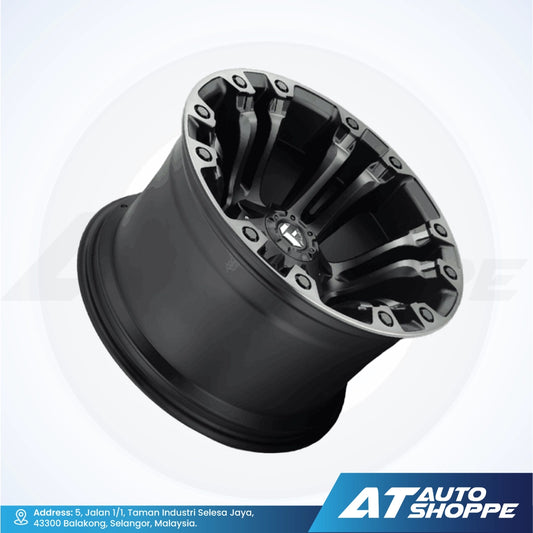 Fuel Off Road Vapor–Black DDT 20x10 ET-18 6x139.7 (1 Piece)