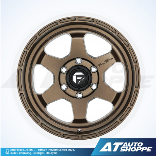 Fuel Off Road Shok-Matte Bronze 20x9 ET1 6x139.7 (1 piece)