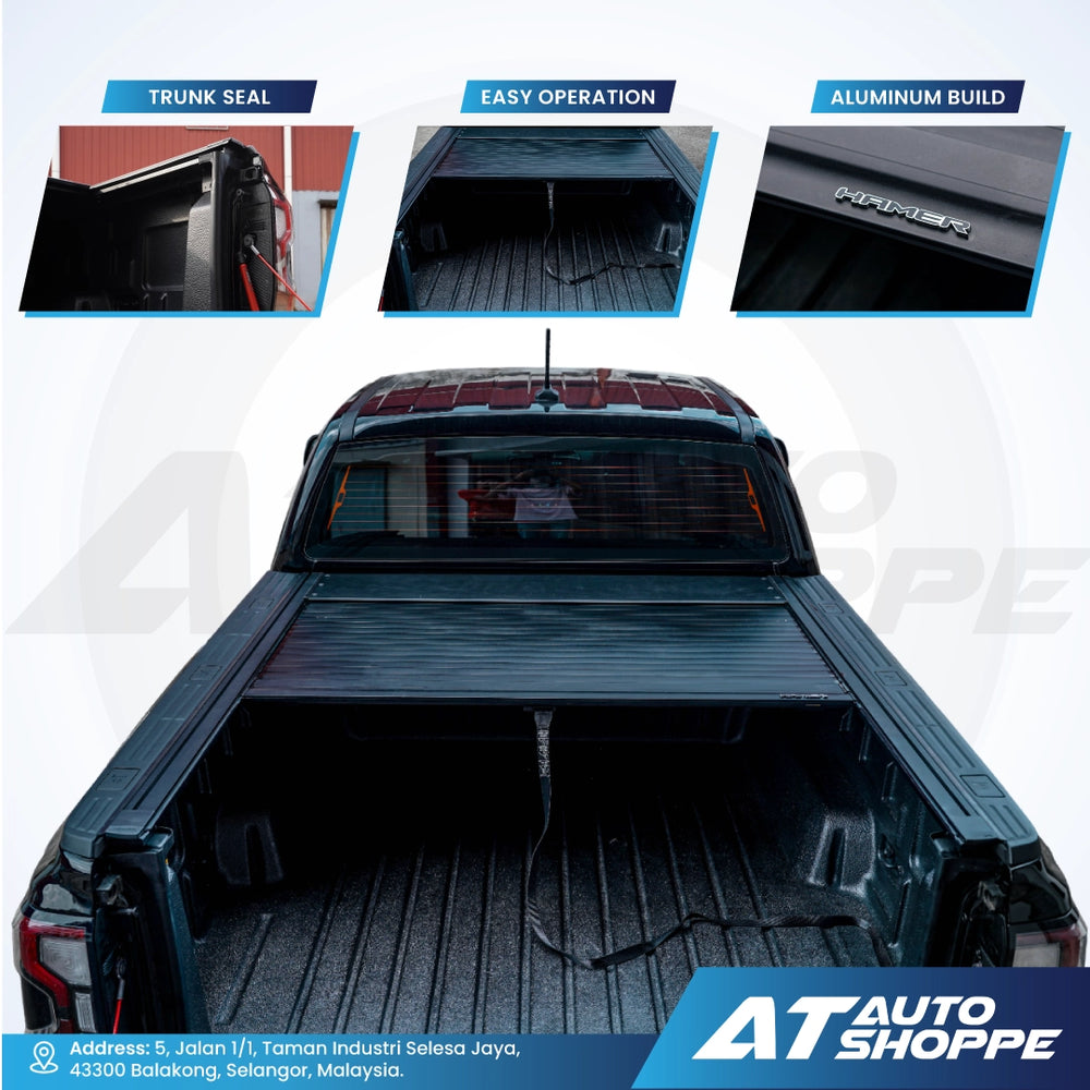 Hamer 4x4 Manual Roller Lid for Next Gen Ranger