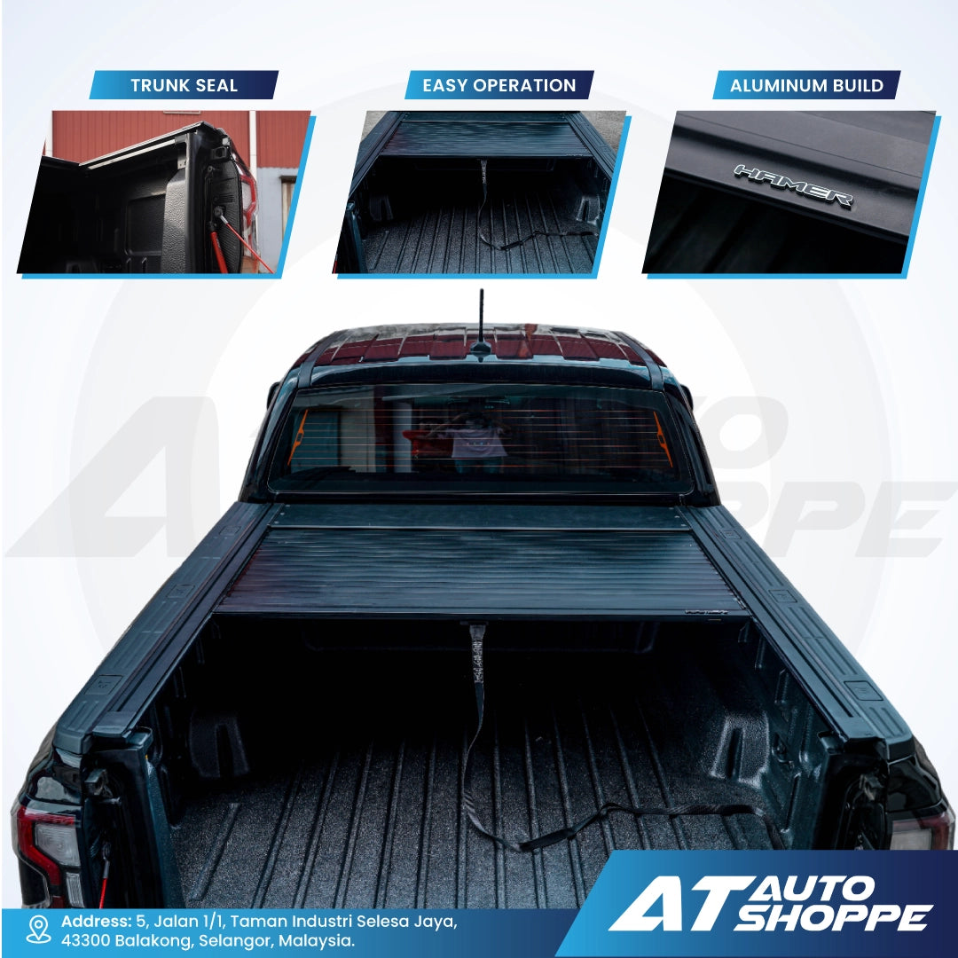 Hamer 4x4 Manual Roller Lid for Next Gen Ranger