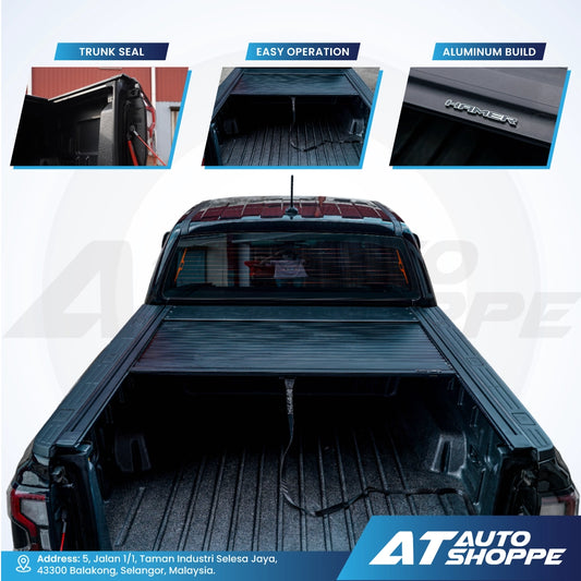 Hamer 4x4 Manual Roller Lid for Next Gen Ranger