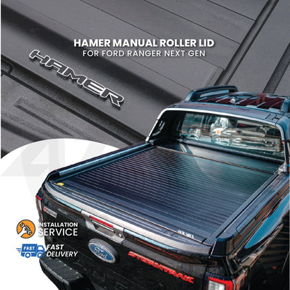 Hamer 4x4 Manual Roller Lid for Next Gen Ranger