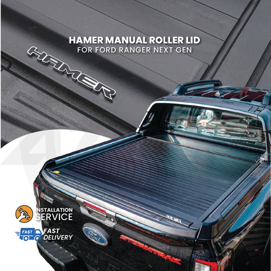 Hamer 4x4 Manual Roller Lid for Next Gen Ranger