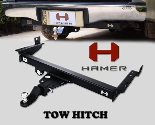 Hamer 4x4 Rear Towing Bar For Ford Ranger (2012-2021) T6 / T7 / T8 / XL / XLT / XLT + Wildtrak Raptor 2.0