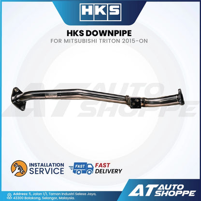 HKS Downpipe for Mitsubishi Triton MQ MR (2015-Current)