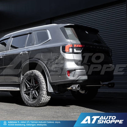 HKS Legamax Dual Exit Carbon Fiber Muffler Exhaust for Ford Everest Next Gen 2022-Current