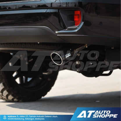 HKS Legamax Single Exit Carbon Fiber Muffler Exhaust for Ford Everest Next Gen (2022-Current)