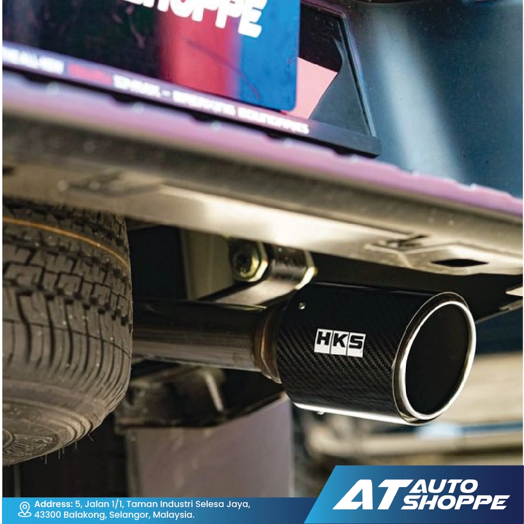 HKS Legamax Single Exit Carbon Fiber Muffler Exhaust for Isuzu D-Max 3.0 (2015-2019)