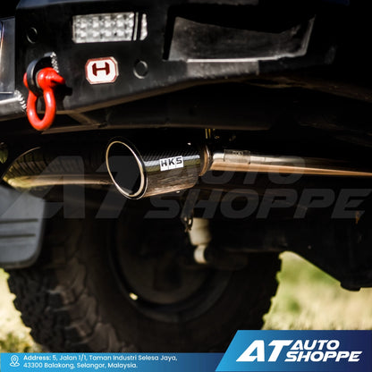 HKS Legamax Single Exit Muffler Exhaust for Toyota Hilux Vigo (2004-2015)