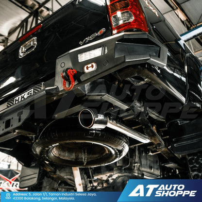 HKS Legamax Single Exit Muffler Exhaust for Toyota Hilux Vigo (2004-2015)